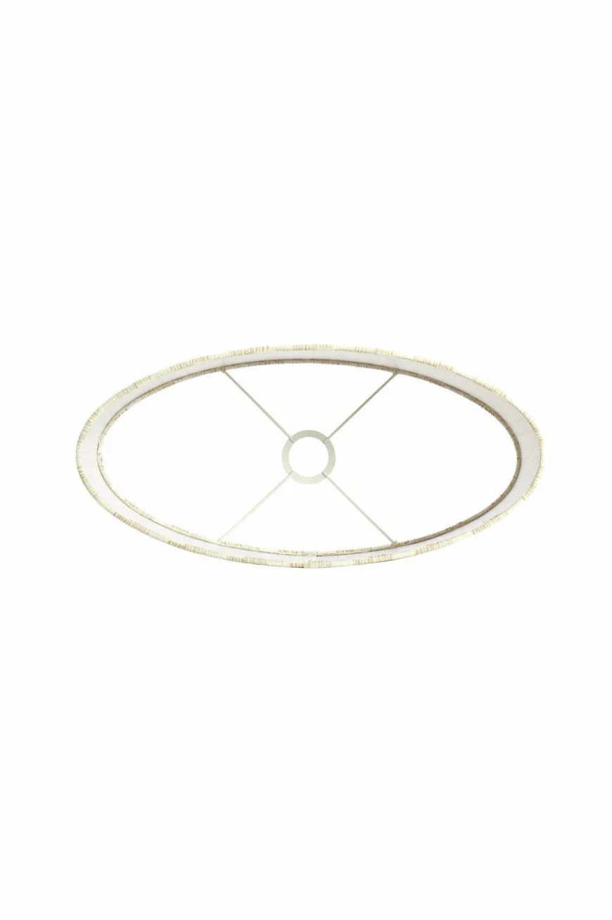 Light en Living Kap ovaal recht smal hoog 45-21-22 cm JINX wit
