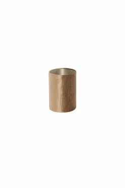 Light en Living Kap ovaal recht smal 30-15-25 cm FLAIR koper