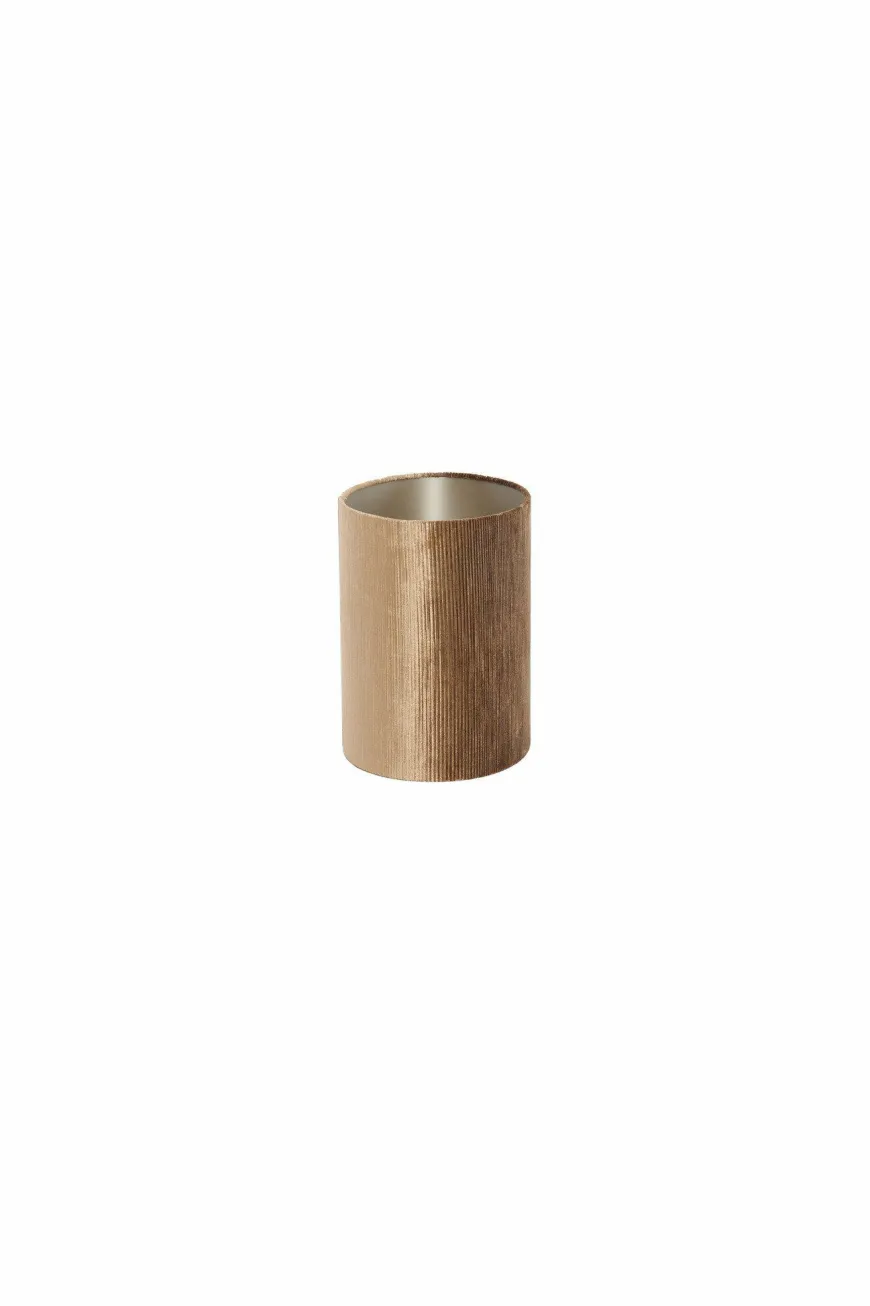 Light en Living Kap ovaal recht smal 30-15-25 cm FLAIR koper