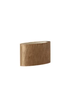 Light en Living Kap ovaal recht smal 30-15-25 cm FLAIR koper