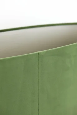 Light en Living Kap ovaal VELOURS Dusty groen