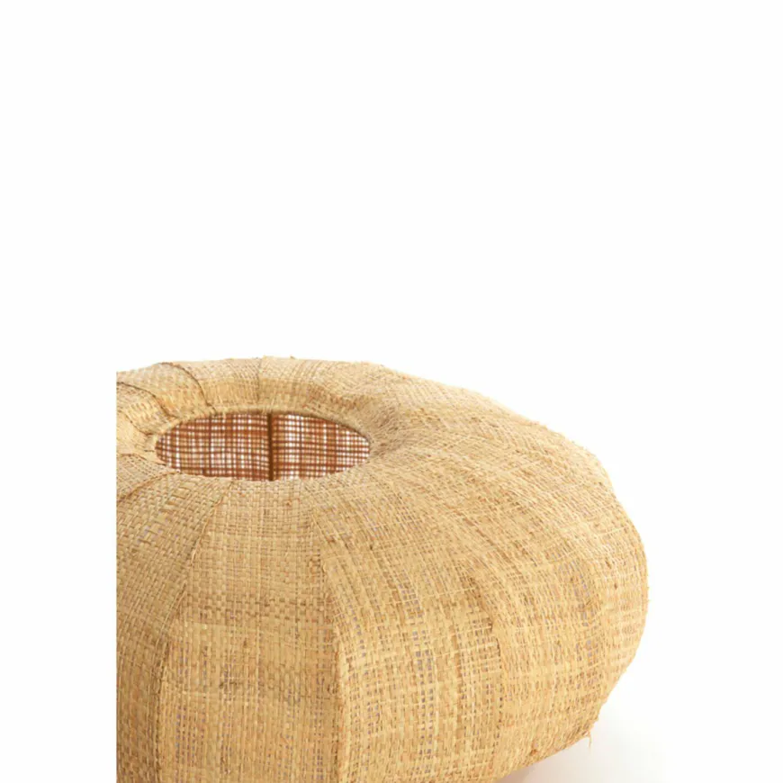 Light en Living Kap Ø40x19 cm RAFIKA raffia naturel