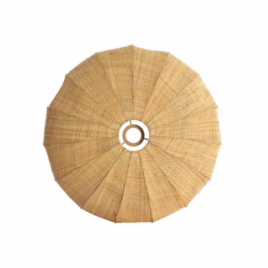 Light en Living Kap Ø50x21 cm RAFIKA raffia naturel