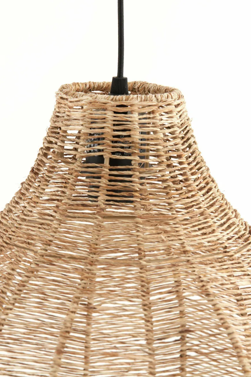 Light en Living Kap Ø60x34 cm TONODA jute naturel (excl pendel)