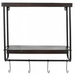 Light en Living Kapstok Perez 5-haaks antiek zilver