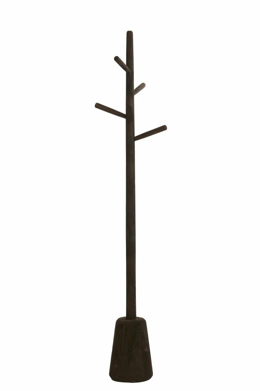 Light en Living Kapstok Ø20x152 cm YENICE hout roodbruin