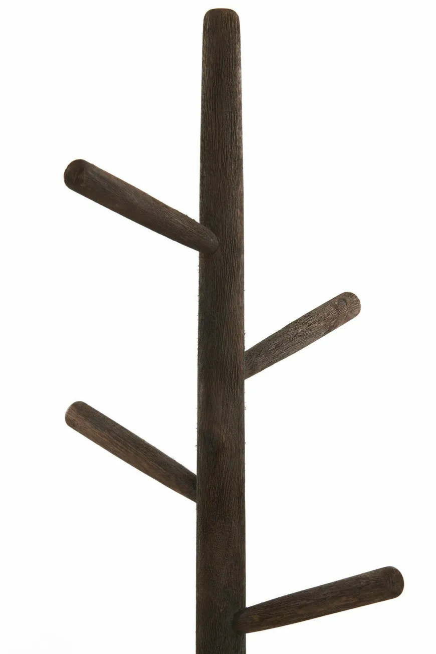 Light en Living Kapstok Ø20x152 cm YENICE hout roodbruin