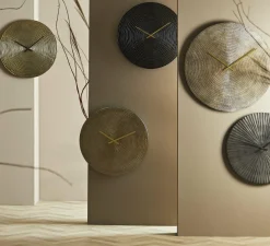 Light en Living Klok CERVINO antiek brons - Ø 58 cm
