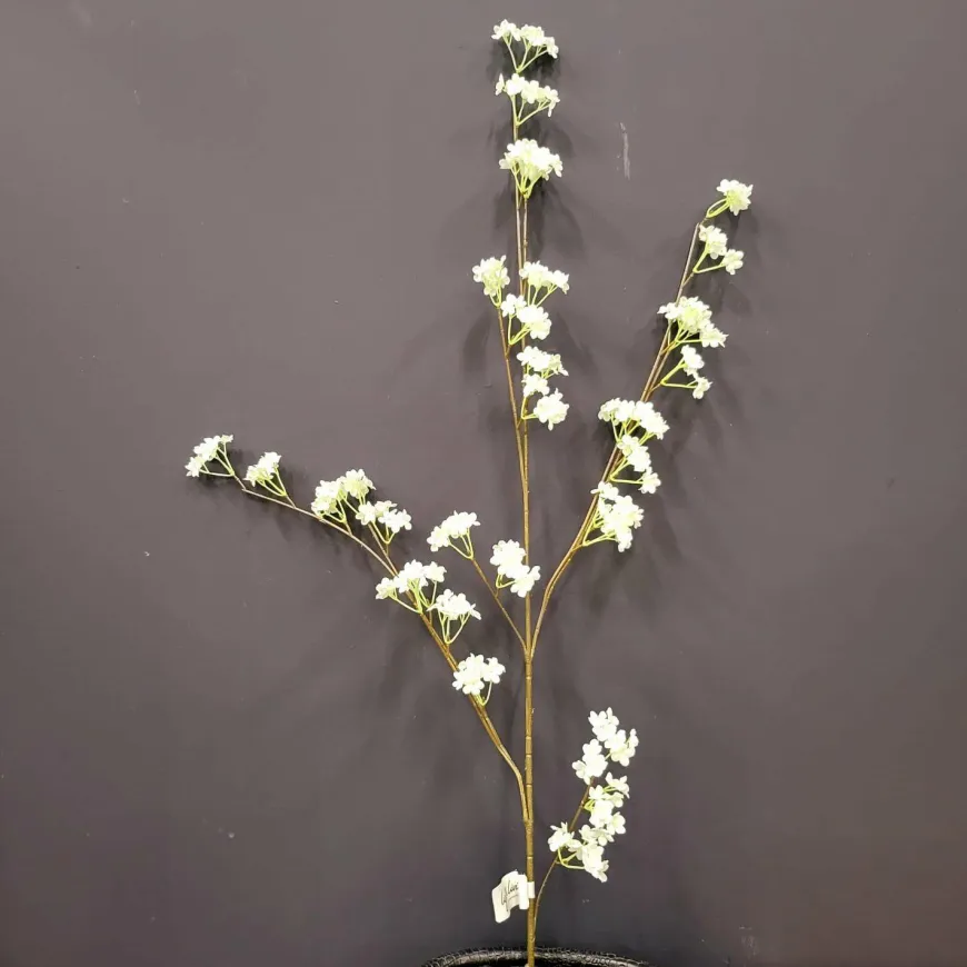 Light en Living Kunsttak 122x30x5 cm SPIRACEA creme