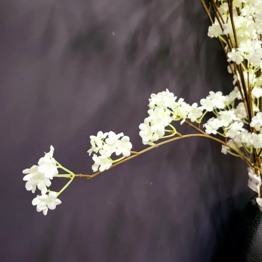 Light en Living Kunsttak 122x30x5 cm SPIRACEA creme