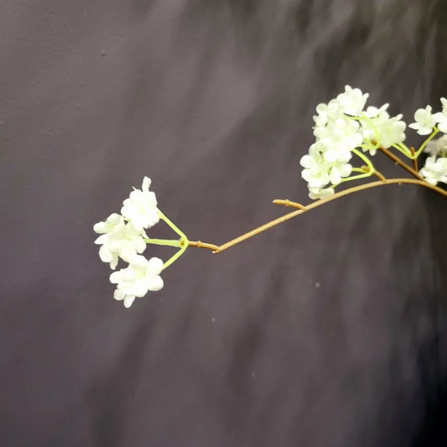Light en Living Kunsttak 122x30x5 cm SPIRACEA creme