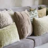 Light en Living Kussen 45x45 cm COMBARRO lichtbruin