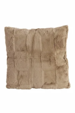 Light en Living Kussen 45x45 cm COMBARRO lichtbruin