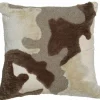 Light en Living Kussen 45x45 cm CETUNO crème+donker bruin