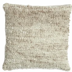 Light en Living Kussen 45x45 cm MEZOKI bouclé light brown