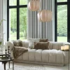 Light en Living Kussen 60x30 cm COMBARRO lichtbruin