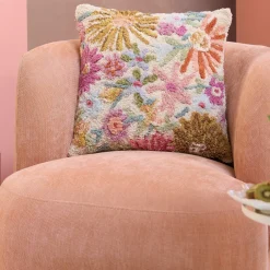 Light en Living Kussen 45X45 Cm LOULOU Creme+Multi