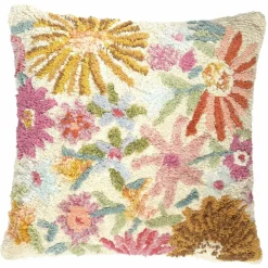 Light en Living Kussen 45X45 Cm LOULOU Creme+Multi