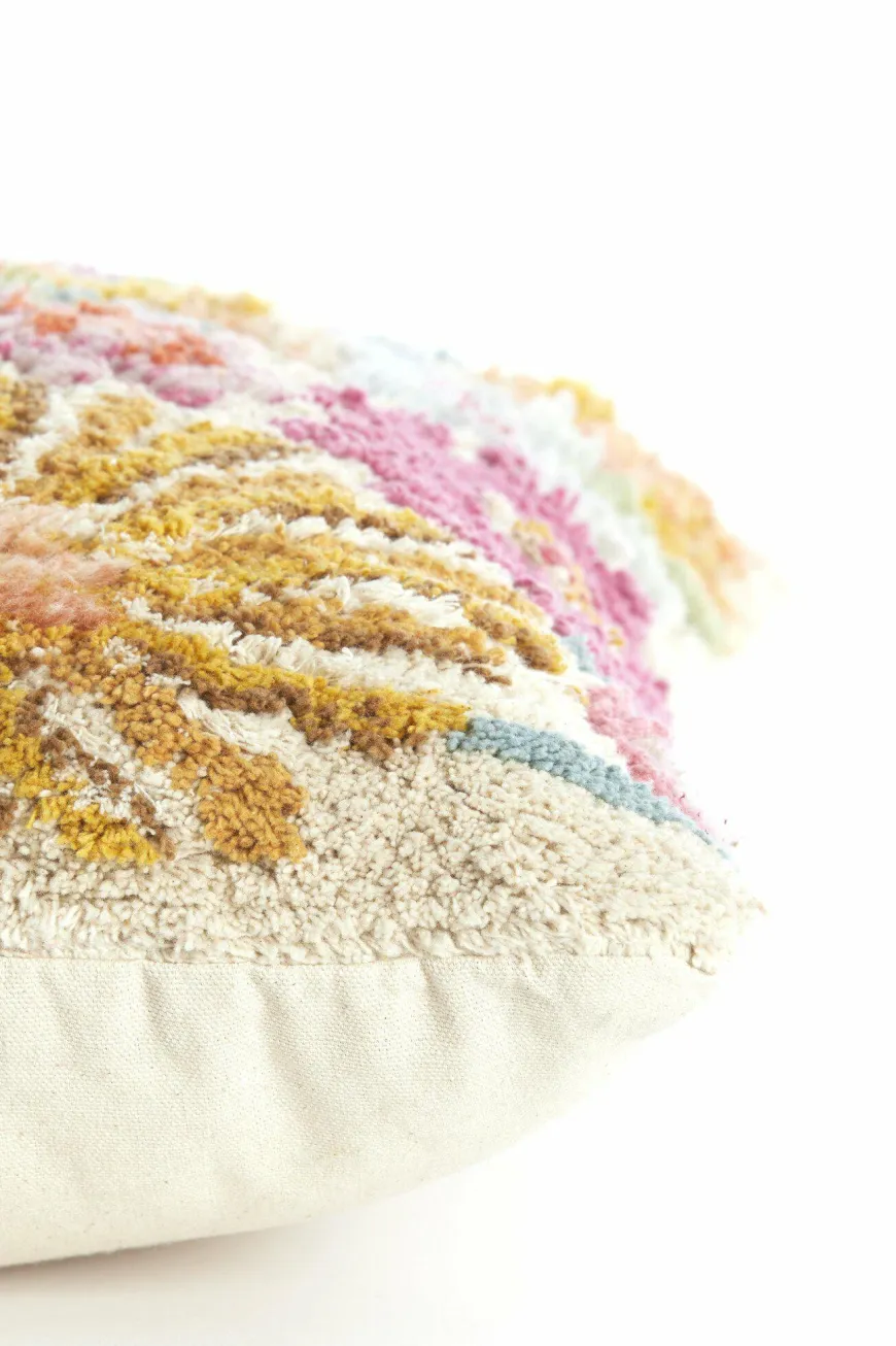 Light en Living Kussen 45X45 Cm LOULOU Creme+Multi
