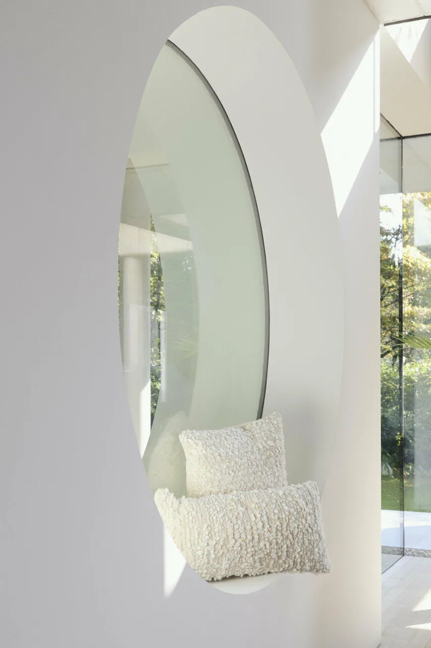 Light en Living Kussen 45x45 cm HUMADA bouclé naturel