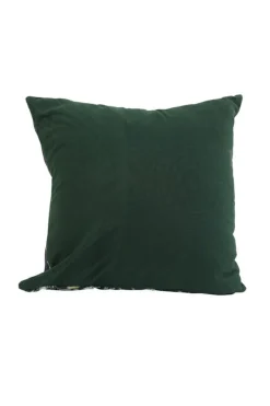 Light en Living Kussen 45x45 cm DAINTREE print zwart-groen