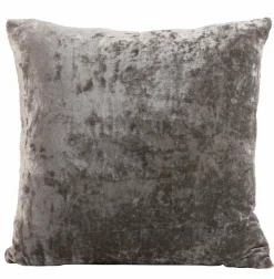 Light en Living Kussen 45x45 cm BOCANDA - zilver of taupe