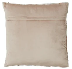 Light en Living Kussen 45x45 cm MABLY velvet crème-bruin