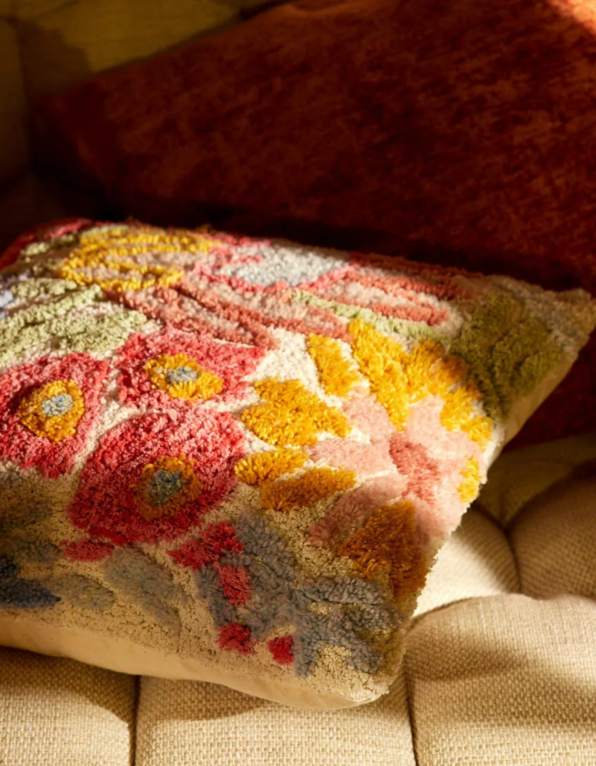 Light en Living Kussen 45X45 Cm FARLOU Creme+Multi
