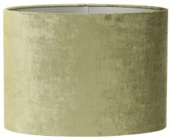 Light en Living Lampenkap ovaal recht smal GEMSTONE olive - diverse maten