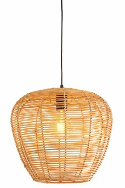 Light en Living Lampenkap Ø38x35 cm LATVIA rotan naturel