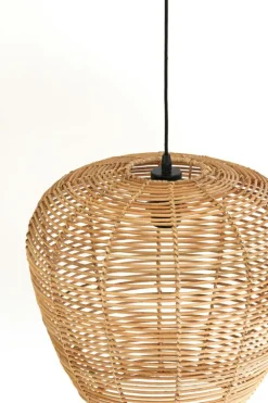 Light en Living Lampenkap Ø38x35 cm LATVIA rotan naturel