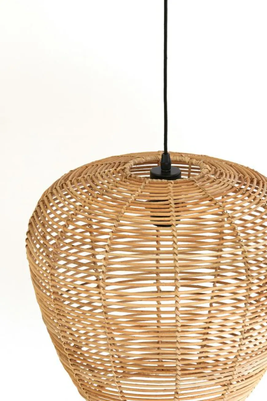 Light en Living Lampenkap Ø38x35 cm LATVIA rotan naturel