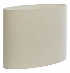 Light en Living Lampenkap ovaal recht smal 58-24-32 cm LIVIGNO eiwit