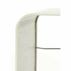 Light en Living Lampenkap vierkant rond hoog 30-30-35 cm BRESKA parel wit