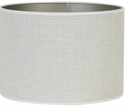 Light en Living Lampenkap cilinder SAVERNA eiwit Ø25