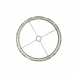 Light en Living Lampenkap cilinder 40-40-30 cm PASSION glans groen