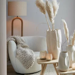 Light en Living Lampenkap cilinder 50-50-38 cm LIVIGNO naturel