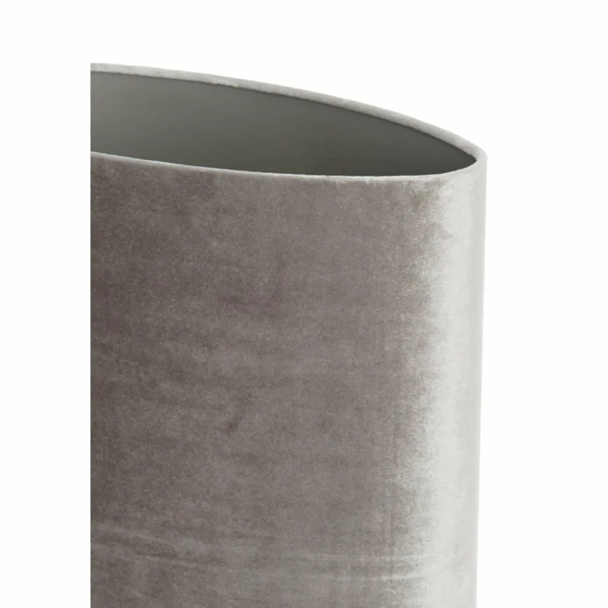 Light en Living Lampenkap ovaal recht smal 30-15-25 cm PALATA taupe