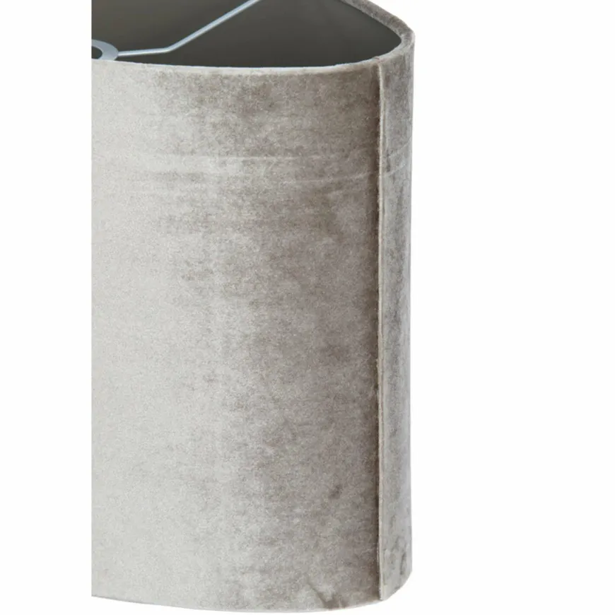 Light en Living Lampenkap ovaal recht smal 30-15-25 cm PALATA taupe
