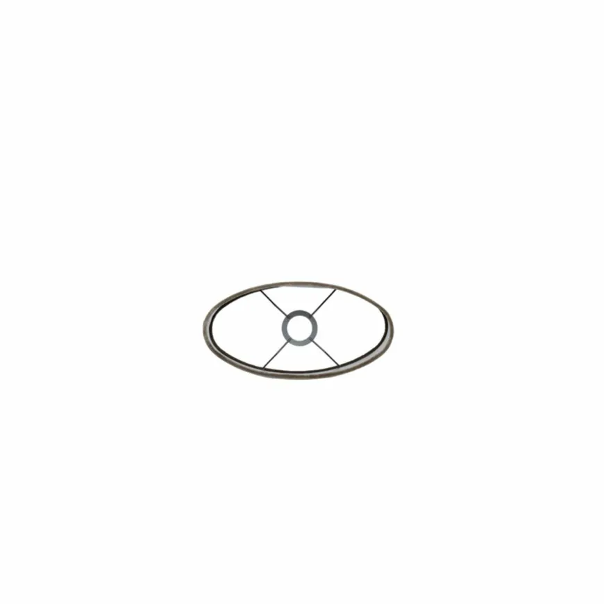 Light en Living Lampenkap ovaal recht smal 30-15-25 cm PALATA taupe