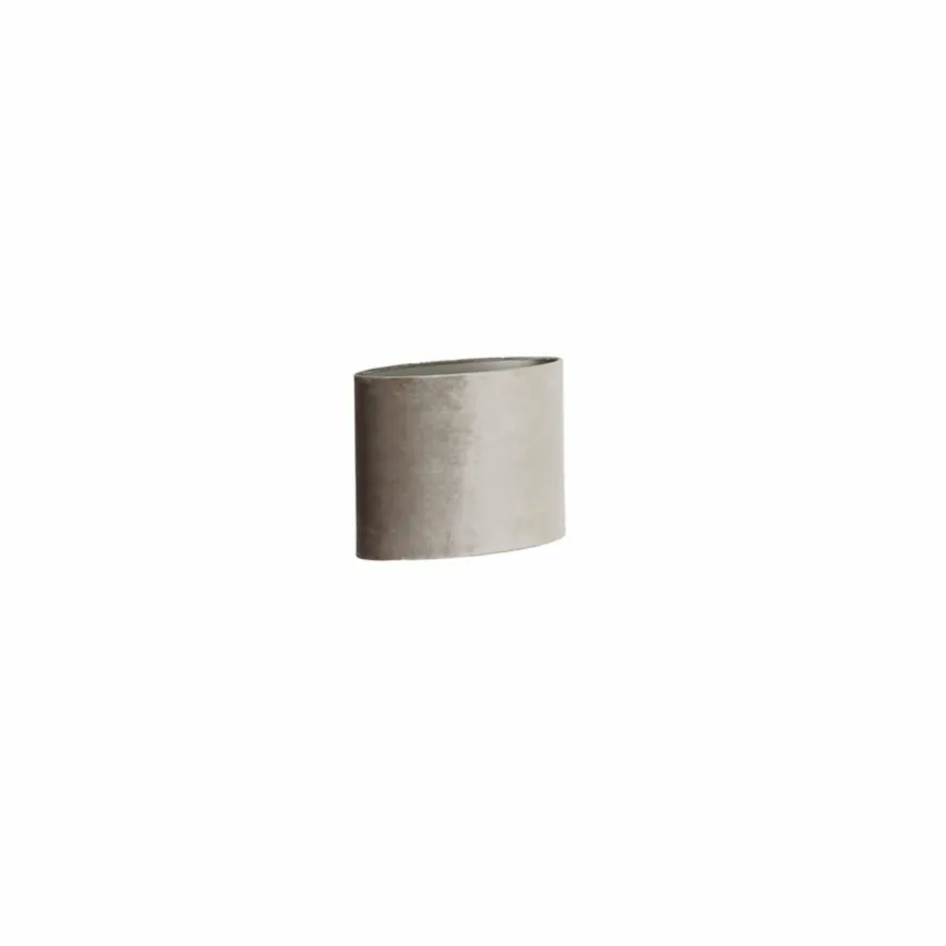 Light en Living Lampenkap ovaal recht smal 30-15-25 cm PALATA taupe