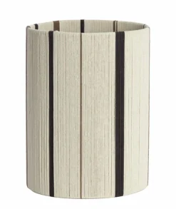 Light en Living Lampenkap cilinder 30-30-40 cm MEDAN crème+bruin+donker bruin