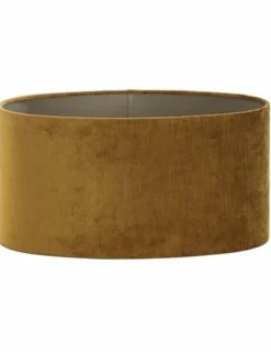 Light en Living Lampenkap ovaal recht smal GEMSTONE goud - diverse maten