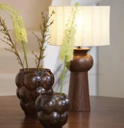 Light en Living Lampenkap cilinder 35-35-22 cm DISLI naturel