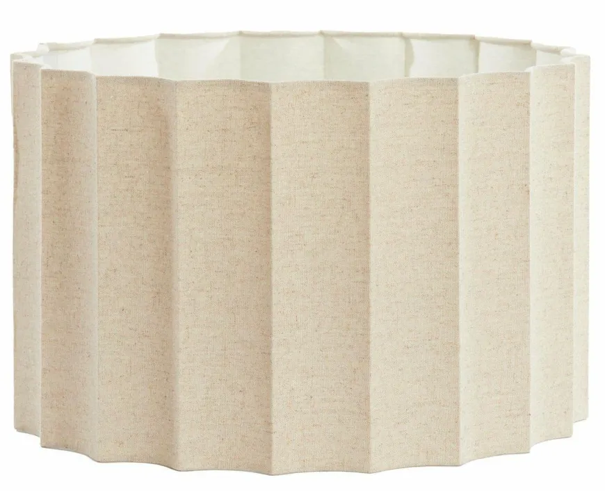 Light en Living Lampenkap cilinder 35-35-22 cm DISLI naturel