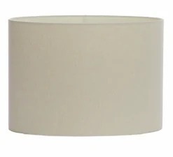 Light en Living Lampenkap ovaal recht smal 45-21-32 cm LIVIGNO eiwit