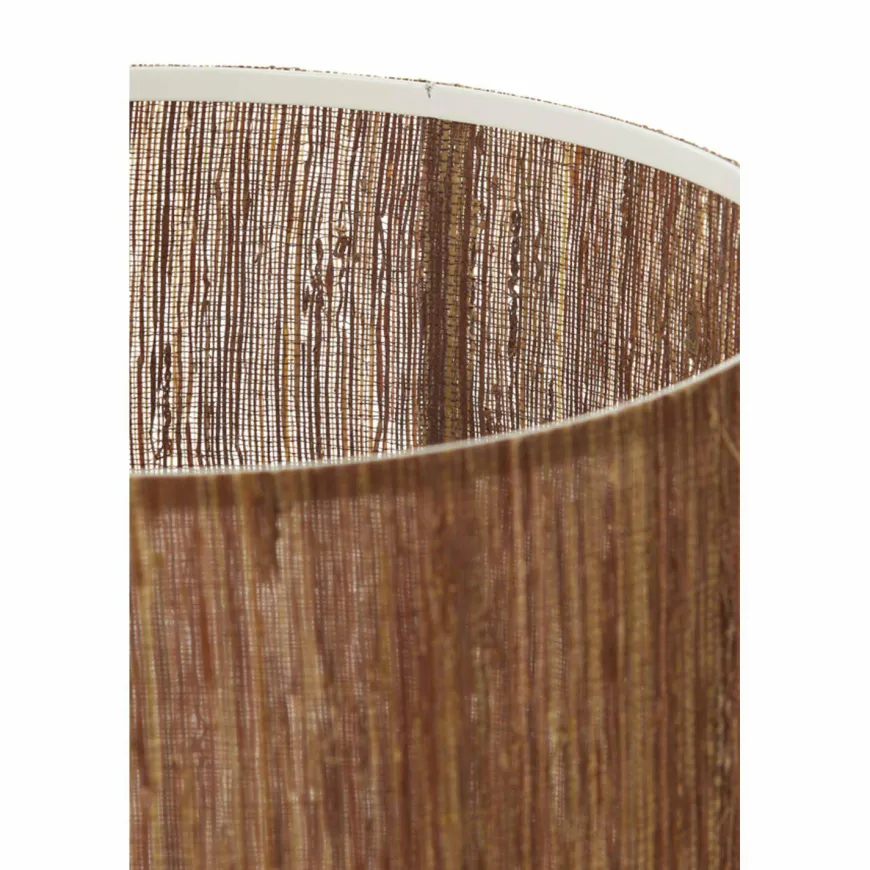 Light en Living Lampenkap cilinder 40-40-25 cm OMIS bruin