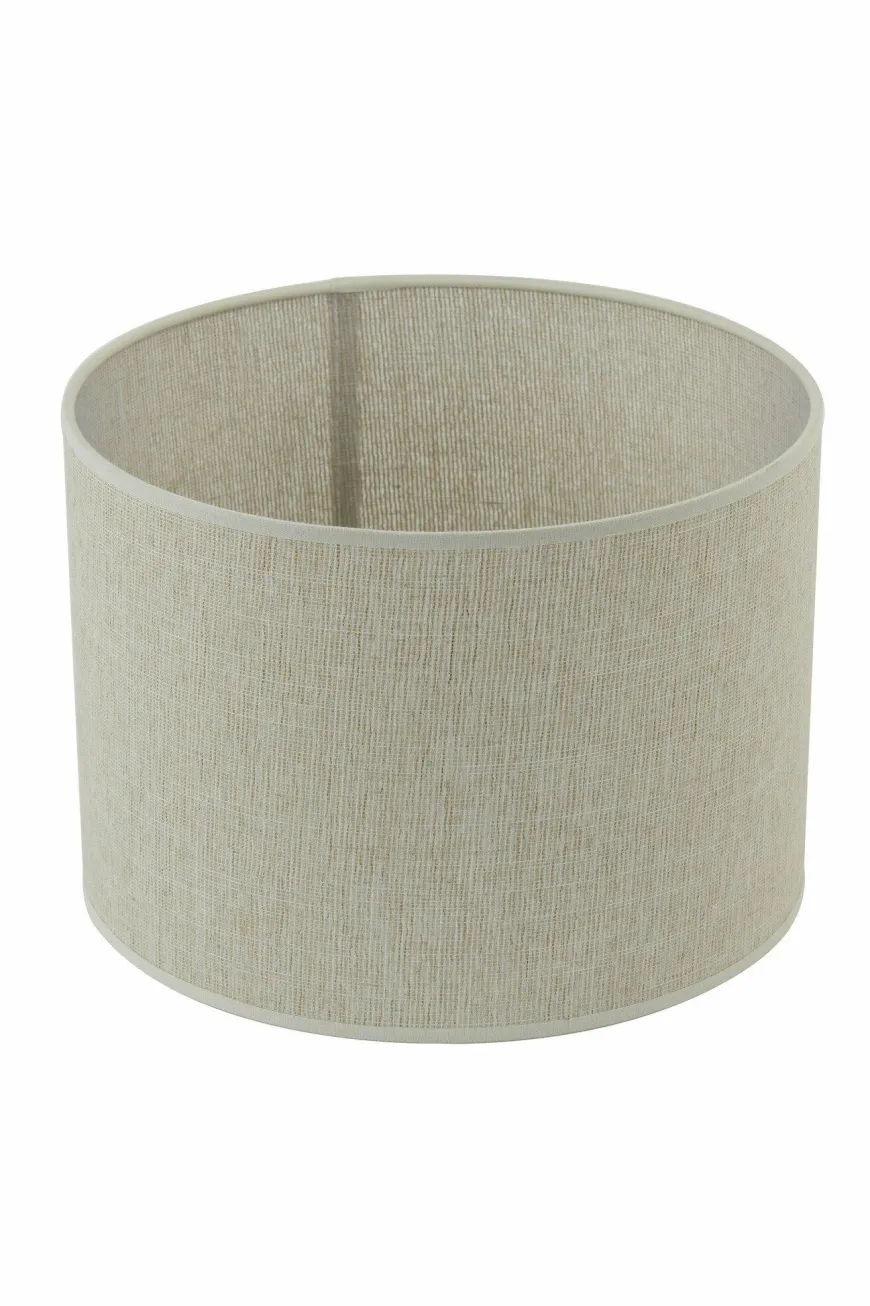 Light en Living Lampenkap cilinder 30-30-21 cm BRESKA parel wit