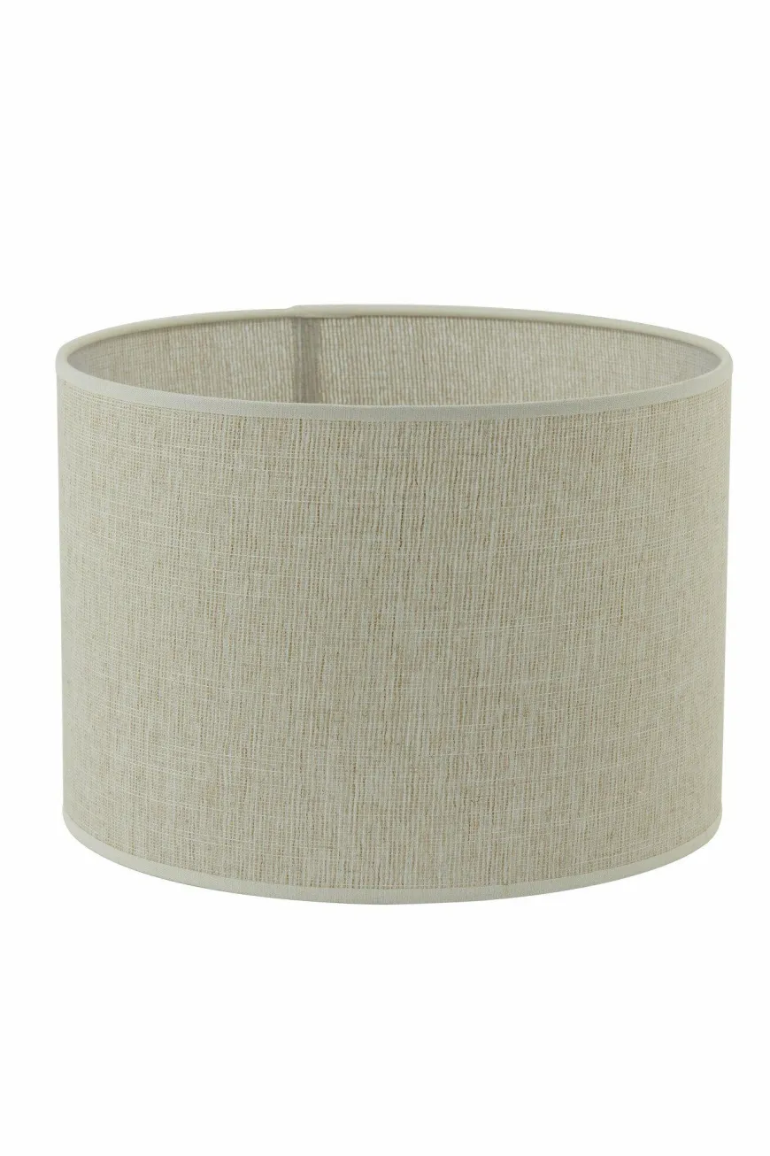 Light en Living Lampenkap cilinder 30-30-21 cm BRESKA parel wit