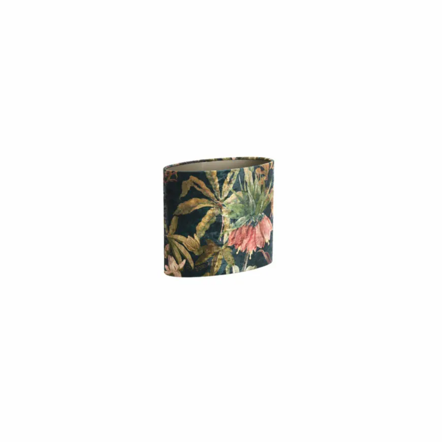 Light en Living Lampenkap ovaal recht smal 30-15-25 cm PASSION glans groen